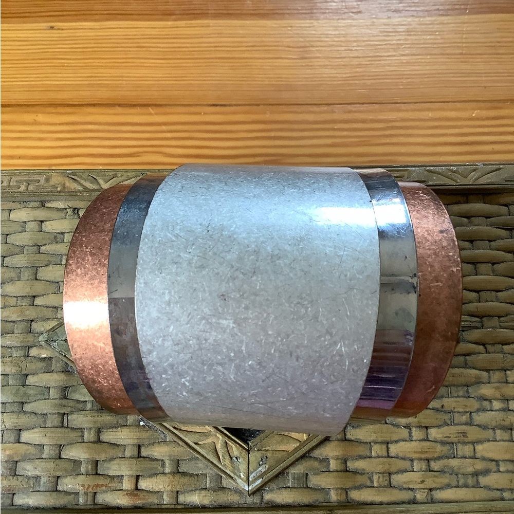 Multi Colored Multi Metals Cuff Bracelet - image 3